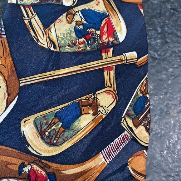 Vintage Golf J.T. Beckett Silk Tie - Picture 2 of 6